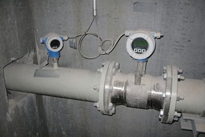  <div class="bildtext">4 Flow and pressure meter with standardized three-button operating system</div> 