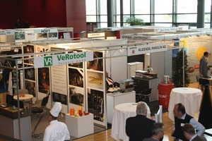  	The accompanying technical exhibition at the new International Congress Center, Dresden 