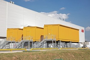  1 Sogenannte E-house-Anlage von ABB in Sorocaba/Brazil • ABB E-house factory in Sorocaba/Brazil 