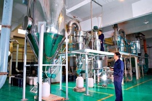  7	Polierpuderanlage in China • Polishing powder plant in China  