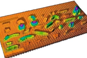  	Colour sensor image of the line sensors 