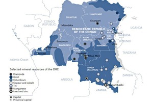  1 Distribution of mineral resources in the DRC 