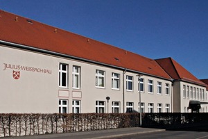  1 Das Institut für Aufbereitungsmaschinen der TU Bergakademie im&nbsp;Julius Weisbach Bau  