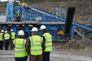  	Customer open day at Gleeson Quarries 