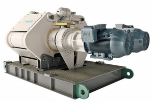  1	Eine ausgezeichnete Energieeffizienz ist eine Hauptmerkmal der neuen Gutbettwalzenmühle HRCTM • Excellent energy ­efficiency is one of the key features with the new HRCTM high pressure grinder 