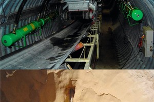  3 Matakt underfloor discharge in operation in a gravel and sand pit 