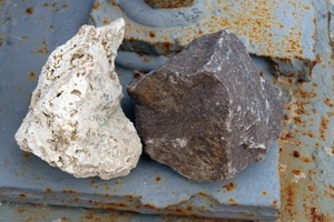  	Lime and dolomite as feed materials 