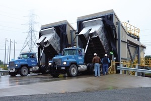  	Limestone intake to a power plant, operated by Kentucky Utilities in the USA 