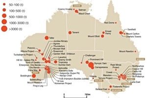  15 Goldressourcen in Australien • Gold resources in Australia 