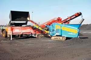  RubbleBuster SR500 im Kreislaufbetrieb mit einer Terex Finlay 683 # RubbleBuster SR500 working in recirculation with a Terex Finlay 683 