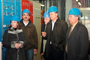  2 Besichtigt wurde auch das Kraftwerk Fenne in Völklingen # The delegates also toured the Fenne power plant in Völklingen 