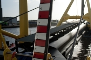  2	Anzeigegerät für die Tiefe der mechanischen Nassbaggerung • Mechanical dredging depth indicator 