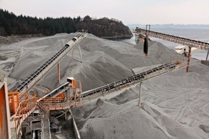  1	Schotterwerk von NorStone AS in Tau/Norwegen • Gravel plant of NorStone AS in Tau/Norway 