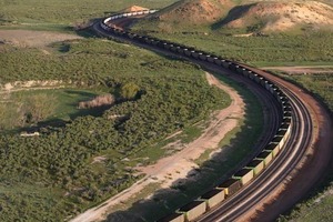  	Coal train from North Antelope Rochelle Mine owned by Peabody Energy (Peabody) 