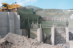  2 Trommelsiebanlage Typ Höft TS 2,3 x 10,8 in Marokko ● Rotary screen TS 2.3 x 10.8 in Morocco 