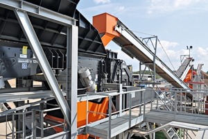  2	Die modulare Bauweise der PriSec-Serie ermöglicht in kurzer Zeit und ohne zusätzliche Teile den Umbau vom Primär- zum SekundärbrecherThe modular design of the PriSec series enables the conversion from a primary to secondary crusher in a short time and without any additional components 