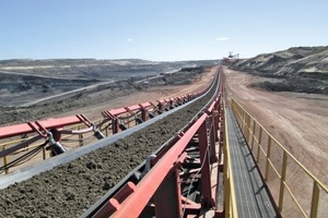  2 Tenova TAKRAF Bandanlagensystem im Tagebau Zhahanaoer in China • Belt conveyor system from Tenova TAKRAF in the opencast mine of Zhahanaoer in China 