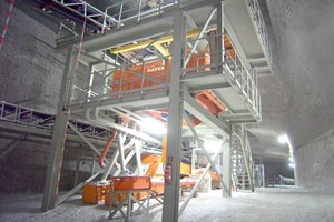  NIAGARA M-Class® 2000x2800 in underground salt mining (by courtesy of GSES – Glückauf Sondershausen Entwicklungs- und Sicherungsgesellschaft mbH) 