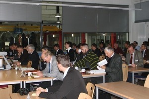  View into the auditorium 