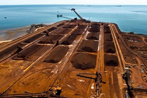  7	Eisenerzexporte von Pilbara/Australien • Iron ore exports from Pilbara/Australia 