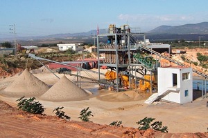  5 Sandaufbereitungsanlage in Tunesien # Sand processing plant in Tunisia  