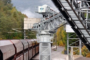  	Rail loading facility in Tirol (FAF Fördertechnik) 