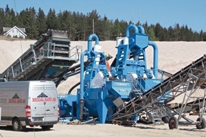  Die neue Sandwaschanlage bei Reddal Sand einschließlich Evowash 71 und Evowash 151 # The new sand washing plant at Reddal Sand including the Evowash&nbsp;71 and Evowash&nbsp;151 