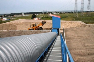  Sandlager # Sand storage 