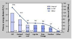  1 Primärenergieverbrauch in Deutschland • Primary energy consumption in Germany 