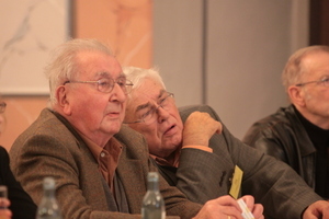  Prof. heinrich Schubert (links) und Prof. Dieter Uhlig 