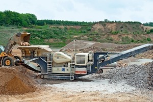  1 Neueste raupenmobile Brechanlage Lokotrack LT120E von Metso • Latest track-mounted Lokotrack LT120E crusher from Metso 