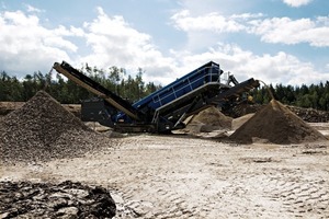  2 Mobiscreen MS&nbsp;19&nbsp;Z: Einsetzbar im Naturstein und im Recycling mit einer Leistung von bis zu 500&nbsp;t/h # Mobiscreen MS&nbsp;19&nbsp;Z: Can be used in natural stone applications and in recycling with an output of up to 500&nbsp;t/h 