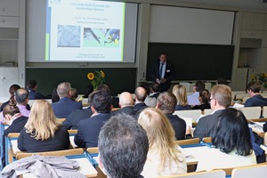  1 Prof. Dr.-Ing. Michael Ludwig, Bauhaus University of Weimar, spoke on CO2-reduced cements for sustainable concrete 