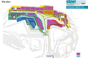  <div class="bildtext">1 The registration status of steinexpo in January 2017 shows the excellent exhibitor interest in the anniversary event</div> 