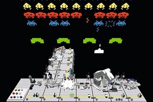  Keine Chance für Space Invaders: Produktionsnetze sollen zukünftig vor unerwünschten Attacken abgesichert werden – mit Hilfe des IT-Sicher­heits­labors des Fraunhofer IOSB • Space invaders haven’t got a chance: production networks of the future will be attack-proof – with the aid of the IT security laboratory found at Fraunhofer IOSB 