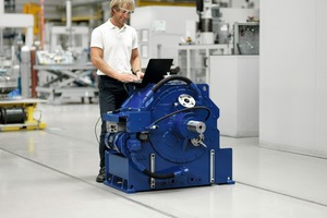  2 Die Voith TurboBelt 500&nbsp;TPXL verfügt über eine integrierte Steuerung und ermöglicht Condition Monitoring sowie Fernzugriff&nbsp; 