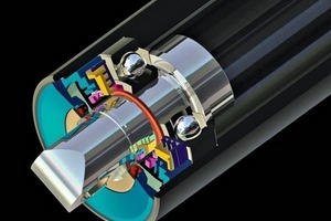  2 Schematische Darstellung einer Tragrolle # Schematic showing an idler 