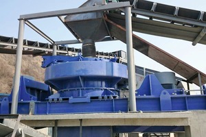  The RSMX 1222 “TwinDrive” with 2 x 250 kW drives in a goldmine in China 