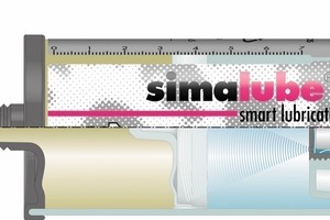  Sectional model of simalube 