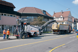  1 Hohe Leistungsfähigkeit und Komfort der Maschine zeichnen die W 100 Fi aus 