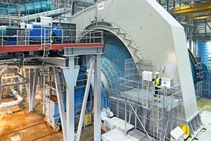  2	Getriebeloses Mühlenantriebssystem von 22,5 MW für ­Autogenmühle von 38 Fuß (11,58 m) im Bergwerk Boliden Aitik, Schweden • 22.5 MW GMD system for a 38-foot autogenous (AG) grinding mill at Boliden Aitik mine, Sweden 