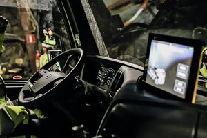  5	Sensoren überwachen die Umgebungen des Lkw  