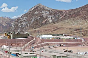  Panoramablick des GrubenlagersPanoramic view of the mine camp 