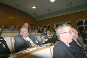  View into the auditorium 