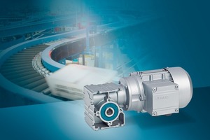  New range of worm gears for conveyor systems<br /> 