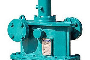  2 Damen dredge valve adapted for use on the sea floor 