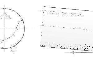  7 Schematische Darstellung einer Granuliertrommel – ohne Klassiereffekt # Schematic view of a granulation drum – with no classifying effect 