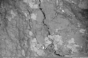  9 SEM Pictures of the Skarn ore Sample after HVP Treatment performed at 1,5&nbsp;kWh/t 