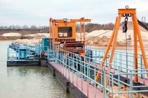  	Suction dredger operation at Goldbeck gravel works (H.&nbsp;Dallmann GmbH, Harder) 