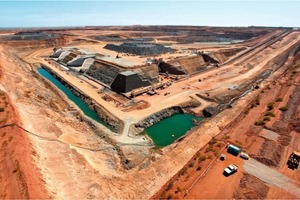  10 Eisenerzmine des Sino Iron Projekts # A Sino Iron Projects iron ore mine 